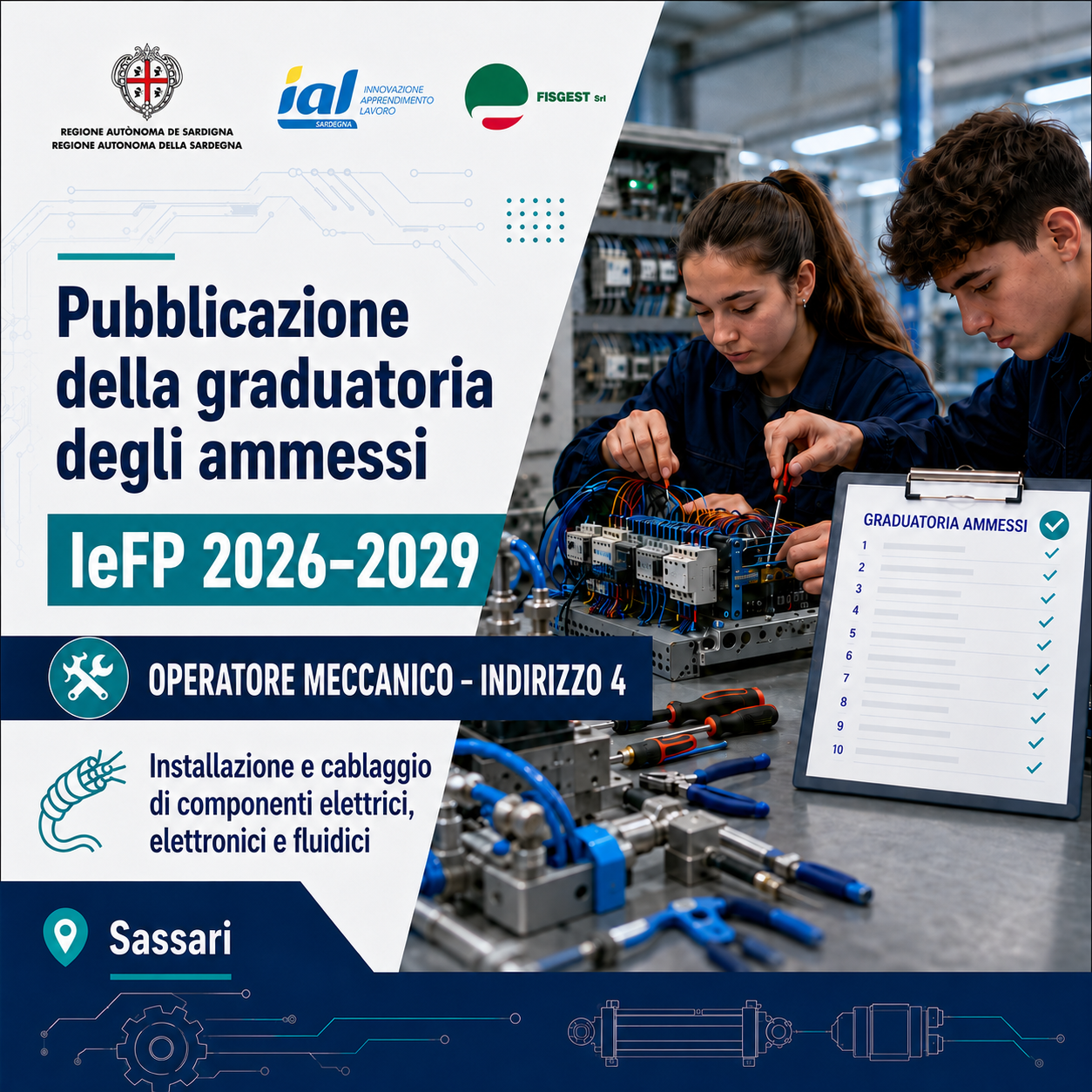 IeFP 2026-2029 Graduatoria ammessi